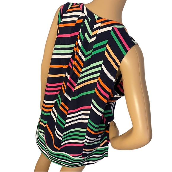 ๐ CROWN & IVY | STRIPED SLEEVELESS TOP SZ PL - Picture 5 of 16
